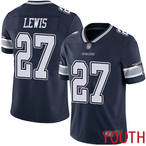 Youth Dallas Cowboys Limited Navy Blue Jourdan Lewis Home 27 Vapor Untouchable NFL Jersey